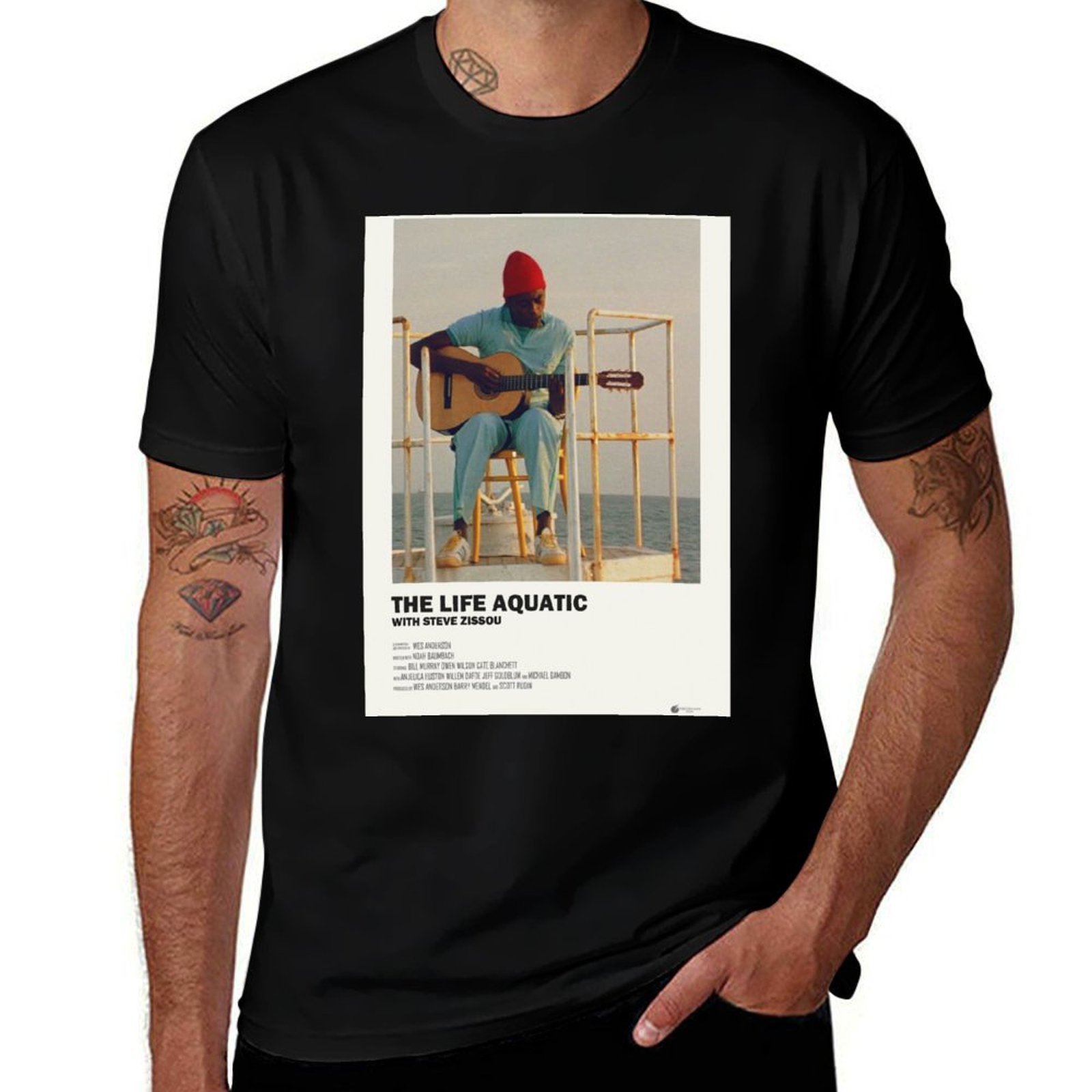 Aquatic Sports Poster - Camiseta con estampado del póster The