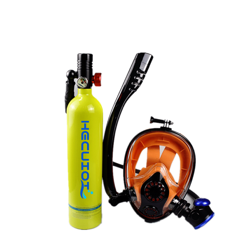 Freediving Mask Set - Mini juego de tanques de buceo