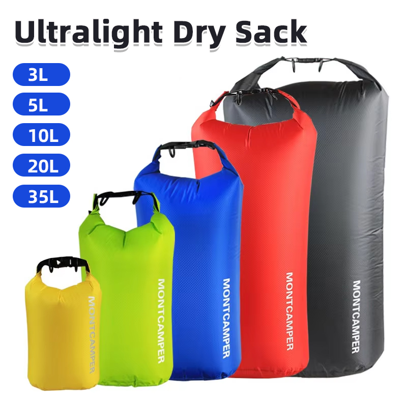 Dry Bag Roll Top - Saco seco ultraligero 3/5/10/20/35L natación a