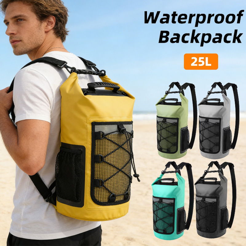 Dry Bag Roll Top - Mochila impermeable de 25L para natación,