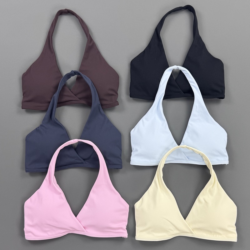 Aquatic Sports Bra - Top Deportivo para Mujer con Cuello