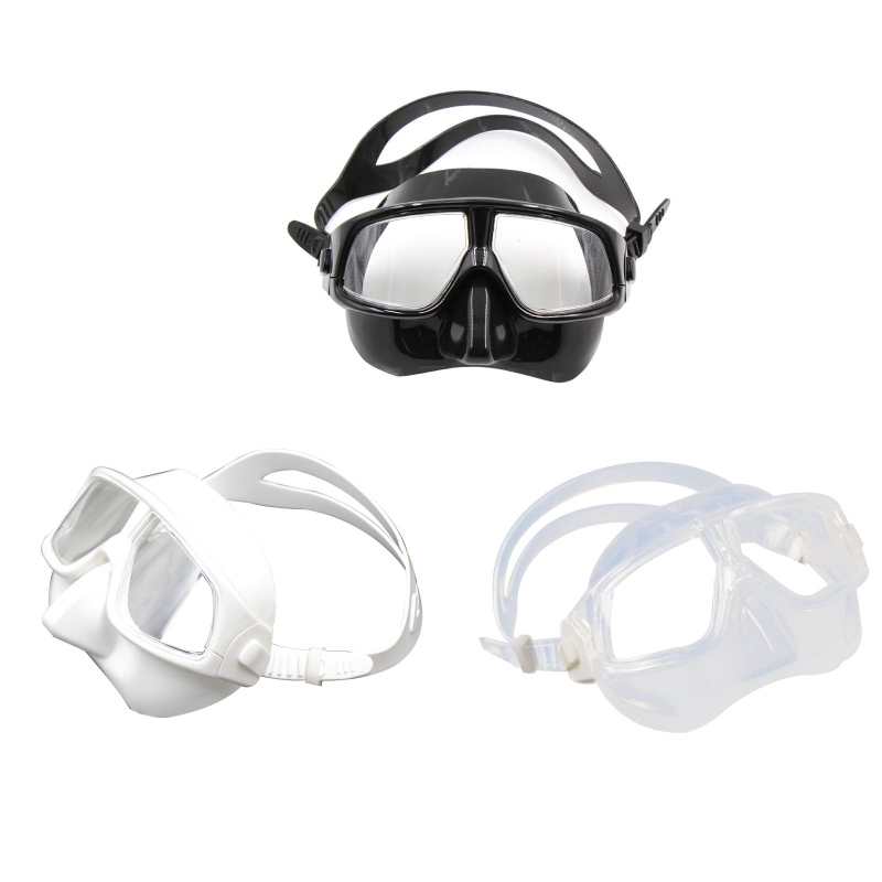 Freediving Mask Set - Máscara buceo vidrio templado antiniebla para