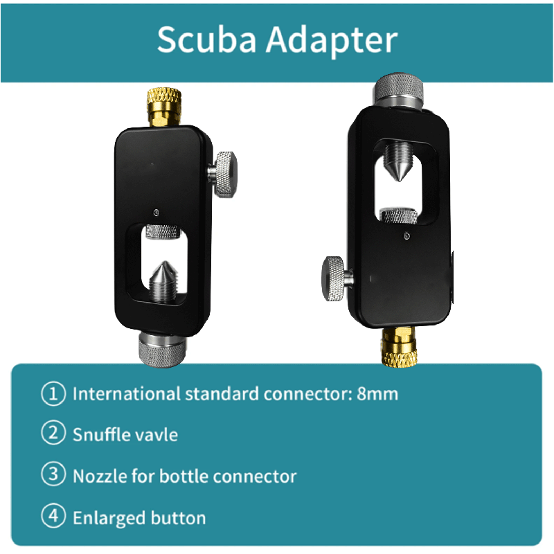 Mini juego de tanques de buceo - Freediving Mask Set reseña y precio