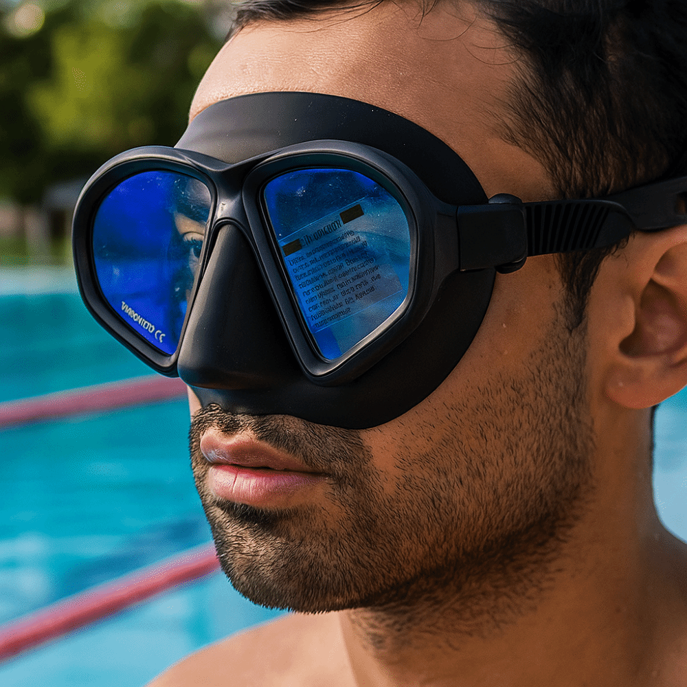 Máscara de Buceo de Vidrio Tem - Freediving Mask Set reseña y precio