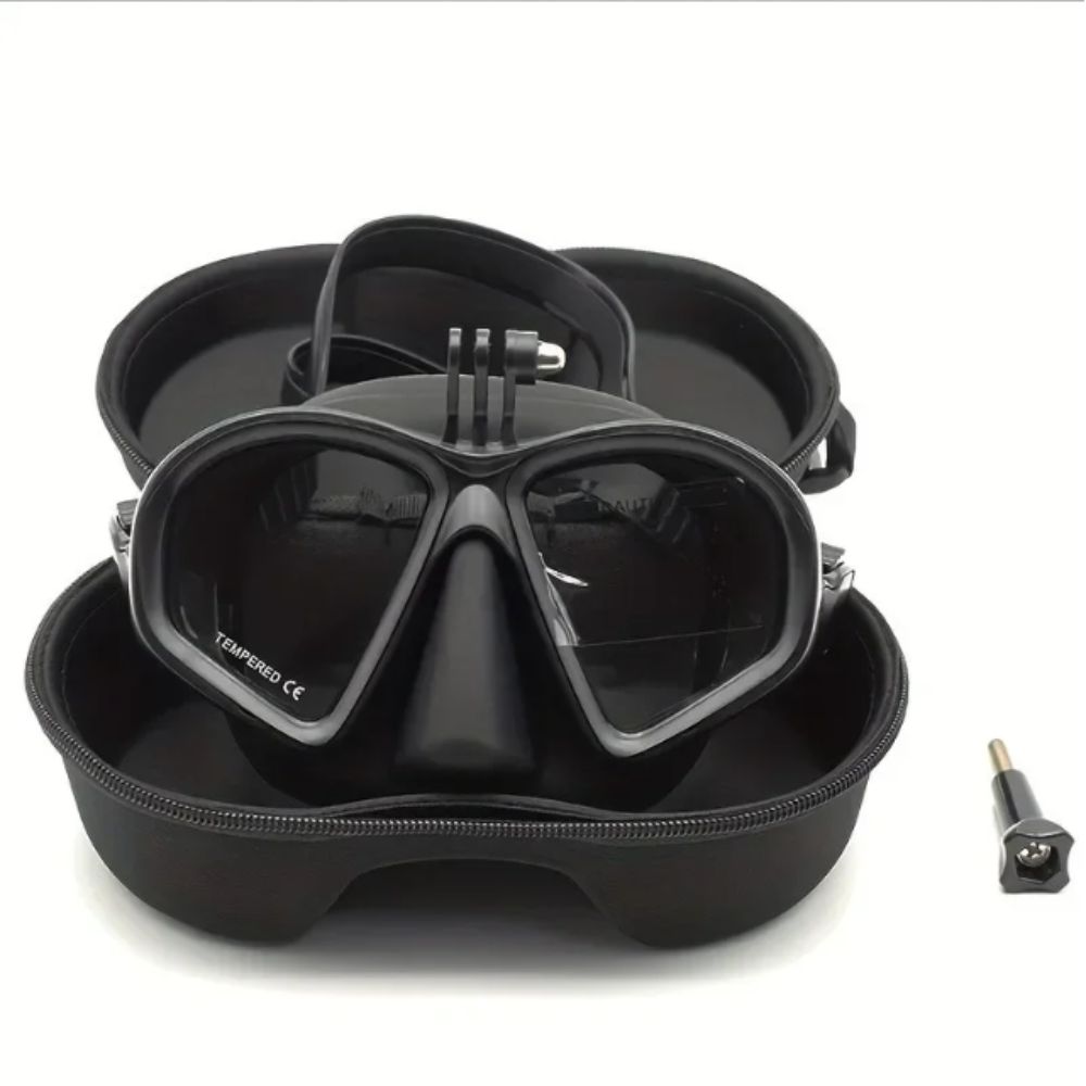Máscara de Buceo de Vidrio Tem - Freediving Mask Set reseña y precio