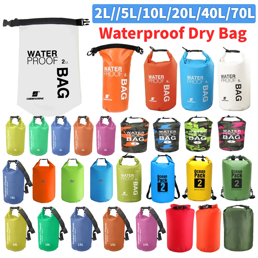 Bolsa seca impermeable de PVC  - Dry Bag Roll Top reseña y precio