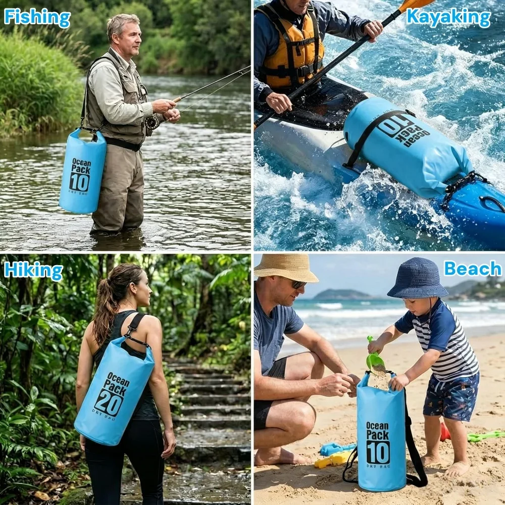 Bolsa Impermeable Flotante 500 - Dry Bag Roll Top reseña y precio